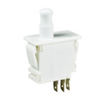 C & K Door Micro Switch, Plunger, SPDT 10 (125/250 V ac) A, -40 → +85°C