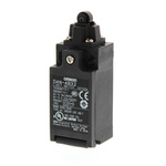 Omron Roller Lever Limit Switch, 1NC/1NO, IP67, SPST, Metal Housing, 240V ac Max, 10A Max