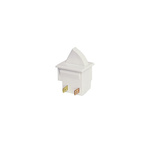 Bulgin Door Micro Switch, Momentary, SPST 2.5A Thermoplastic
