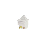 Bulgin Door Micro Switch, Momentary, SPDT 2.5A Thermoplastic
