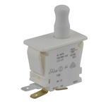 ZF Door Micro Switch, Button, SPDT 10 A @ 250 V ac, -40 → +85°C