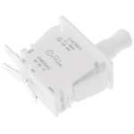 ZF Door Micro Switch, Button, SPDT 100 mA @ 125 V ac, -40 → +85°C