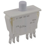ZF Door Micro Switch, Button, DPDT 100 mA @ 125 V ac, -40 → +85°C