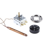 RS PRO Capillary Thermostat, +40°C Max, SPDT, Automatic Reset, Panel Mount