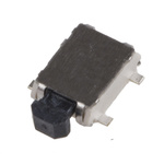 TE Connectivity Tact Switch, SPST, 50 mA @ 12 V dc, Silver over Nickel