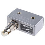 RS PRO Plunger Micro Switch, Screw Terminal, 15 A @ 250 V ac, SP-CO, IP40