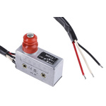 RS PRO Plunger Micro Switch, Pre-wired Terminal, 15 A @ 250 V ac, SPDT, IP54
