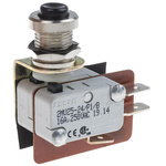 RS PRO Button Micro Switch, Quick Connect Terminal, 16 A @ 250 V ac, DPST