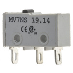 RS PRO Plunger Subminiature Micro Switch, Solder Terminal, 2 A @ 250 V ac, SPST