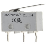 RS PRO Lever Subminiature Micro Switch, Solder Terminal, 2 A @ 250 V ac, SPST