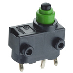 Marquardt Button Micro Switch, Pc Pin Terminal, 4 A @ 12 V dc, SP-CO, IP00, IP40, IP67