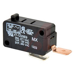Honeywell Pin Plunger Micro Switch, Quick Connect Terminal, 25 A, SPST