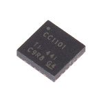 Texas Instruments CC1101RGP RF Transceiver IC, 20-Pin QFN