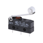 ZF Roller Lever Micro Switch, Solder Terminal, 6 A @ 250 V ac, SPDT, IP6K7
