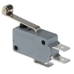 Honeywell Roller Lever Micro Switch, Tab Terminal, 16 A @ 250 V ac, SP-CO