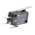 Honeywell Leaf Lever Micro Switch, Quick Connect Terminal, 16 A @ 250 V ac, SPDT, IP67