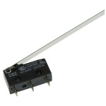 ZF Lever Micro Switch, Solder Terminal, 10.1 A @ 250 V ac, SPDT