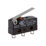 ZF Short Lever Micro Switch, Solder Terminal, 100 mA @ 30 V dc, SPDT, IP6K7