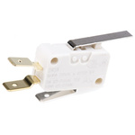 ZF Short Lever Micro Switch, Tab Terminal, 16 A @ 250 V ac, SPDT