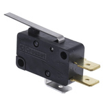 Crouzet Lever Micro Switch, Tab Terminal, 10 A @ 250 V ac, SP-CO