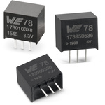 Wurth Elektronik 173011235, DC-DC Power Supply Module 1A 36 V Input, 12 V Output, 520 kHz 3-Pin, SIP