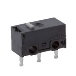 ZF Button Micro Switch, PCB Terminal, 3 A @ 125 V ac, SPDT
