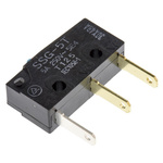 Omron Pin Plunger Subminiature Micro Switch, Tab Terminal, 5 A @ 125 V ac, SPDT, IP40