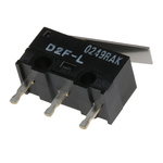 Omron Hinge Lever Micro Switch, PCB Terminal, 3 A @ 125 V ac, SPDT, IP40