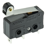 Omron Roller Lever Micro Switch, Solder Terminal, 10.1 A @ 250 V ac, SPDT, IP40