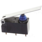 Omron Long Hinge Lever Micro Switch, PCB Terminal, 2 A @ 12 V dc, SPDT, IP67