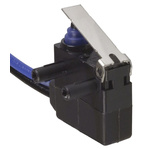 Omron Hinge Lever Micro Switch, Pre-wired Terminal, 2 A @ 12 V dc, SPST, IP67