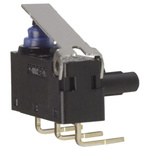 Omron Hinge Lever Micro Switch, Right Angle PCB Terminal, 2 A @ 12 V dc, SPDT, IP67