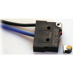 Omron Roller Lever Micro Switch, Pre-wired Terminal, 100 mA @ 30 V dc, SPDT, IP67