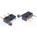 Omron Roller Lever Micro Switch, Tab Terminal, 5 A @ 125 V ac, SPDT, IP40