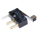 Omron Roller Lever Micro Switch, Tab Terminal, 5 A @ 125 V ac, SPDT, IP40
