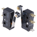 Omron Roller Lever Micro Switch, Solder Terminal, 5 A @ 125 V ac, SPDT, IP40