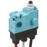 Panasonic Pin Plunger Micro Switch, Pre-wired Terminal, 100 mA @ 30 V dc, SP-CO, IP67