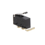 Panasonic Simulated Roller Lever Micro Switch, Right Angle PCB Terminal, 500 mA @ 30 V dc, SP-CO, IP40