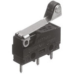 Panasonic Roller Lever Micro Switch, PCB Terminal, 5 A @ 250 V ac, SP-CO