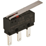 Panasonic Long Hinge Lever Micro Switch, Tab Terminal, 5 A @ 250 V ac, SP-CO
