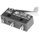 ZF Roller Lever Micro Switch, Solder Terminal, 10.1 A @ 250 V ac, SPDT