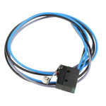 ZF Short Roller Lever Micro Switch, Pre-wired Terminal, 6 A @ 250 V ac, SPDT, IP6K7