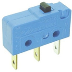 Marquardt Plunger Micro Switch, Tab Terminal, 5 A @ 250 V ac, SP-CO, IP00, IP40