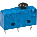 Marquardt Mushroom Shaped Micro Switch, PCB Terminal, 5 A @ 250 V ac, SP-CO, IP00, IP40