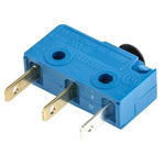 Marquardt Mushroom Shaped Micro Switch, Tab Terminal, 5 A @ 250 V ac, SP-CO, IP00, IP40