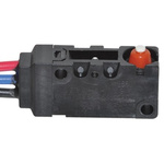 Omron Pin Plunger Micro Switch, Wire Lead Terminal, 3 A @ 125 V ac, SP-CO, IP67