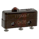 Honeywell Pin Plunger Micro Switch, Solder Terminal, 5 A @ 250 V ac, SP-CO