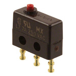 Honeywell Pin Plunger Micro Switch, Solder Terminal, 7 A @ 250 V ac, SP-CO