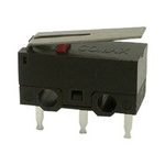 C & K Lever Snap Action Micro Switch, Pc Pin Terminal, 100 mA @ 30 V dc, SP-CO