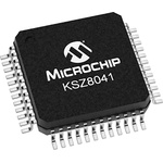 Microchip , 1-Channel Ethernet Transceiver 48-Pin TQFP, KSZ8041TL